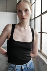 Snatched Square Tank - Oak Hall
