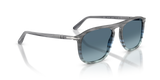 Persol PO3392S Sunglasses - Striped Grey Gradient Blue
