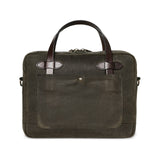 Filson Tin Cloth Compact Briefcase Otter Green