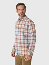 Bold Melange Plaid Hutcheson Sport Shirt - Oak Hall