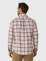 Bold Melange Plaid Hutcheson Sport Shirt - Oak Hall