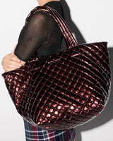 Medium Metro Tote Deluxe - Oak Hall