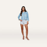 Janelle Slim Raw Jacket - Bayridge