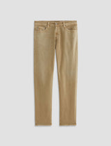 Tellis Modern Slim Jean - 7 Years Sulfur Cafe Con Leche