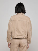 Vianney Hi-Lo Crop Jacket - Oak Hall