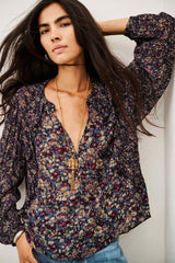 Blouse Kross - Bleu