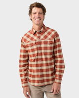 Slipstone Midweight Flannel Shirt - Redrock Plaid