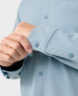 Notion Stretch Knit Shirt - Blue Heron