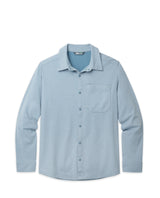 Notion Stretch Knit Shirt - Blue Heron
