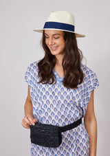 Straw Belt Bag - Oak Hall