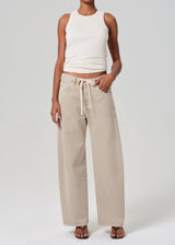 Brynn Drawstring Trouser - Burnished Quartz