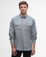 Panwell Thermo Weave Regular Checked Shirt - Oak Hall