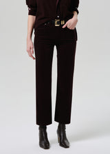 Citizens of Humanity Palma Straight Stretch Baby Corduroy - Eggplant