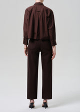 Citizens of Humanity Palma Straight Clean Hem - Carob