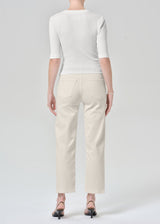 Palma Straight Clean Hem - Almond