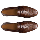 Viggo Ostrich Penny Loafer - Oak Hall