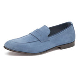 Taylor Suede Penny - Oak Hall