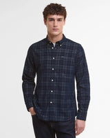 Southfield Tailored Checked Cord Shirt - Oak Hall