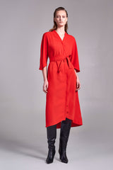 Cinnabar Wrap Dress