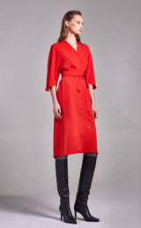 Cinnabar Wrap Dress