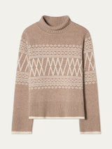 We Norwegians Setesdal Pullover Women - Sand