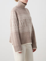 We Norwegians Setesdal Pullover Women - Sand