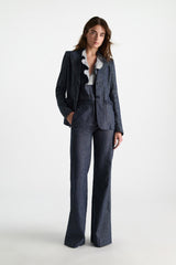 Dorothee Schumacher Fluid Denim Pants - Denim Blue