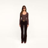 L'Agence Stevie Velvet Jean - Dark Java