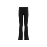L'Agence Selma Coated Bootcut Jean - Noir Coated
