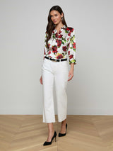 Wanda Hr Crop Wide Leg - Oak Hall