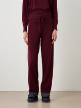 We Norwegians Geilo Track Pant - Burgundy