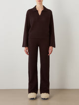 We Norwegians Saeter Henley Women - Brown