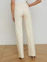 Clayton High Rise Wide Leg - Oak Hall