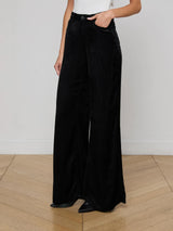 Quincy H/R Wide Leg - Oak Hall