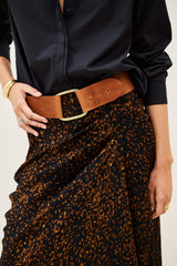 BA&SH Banel Belt - Cognac