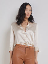 Dani 3/4 Sleeve Blouse - Oak Hall