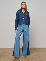 Annette Button Down Shirt - Oak Hall