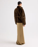 TWP Big Sky Shearling Jacket - Kangaroo