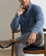 Blackburn Button Mock Sweater - Summer Rain