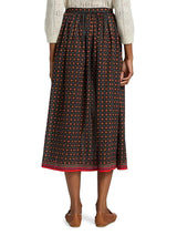 Maricette Skirt - Noir Montmartre Foulard