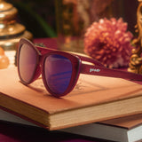 goodr Midnight Merlot Glow Sunglasses