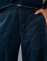 Frank and Eileen Madeline Patch Pocket Pull-On Pant - Classic Navy