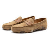 Bill Suede Penny Loafer - Oak Hall