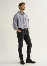London Tapered Slim Perform Jean - Dark Storm