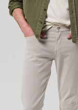 London Tapered Slim Cashmere Touch Sateen Pant - Caraway