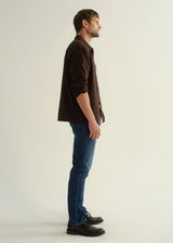 Gage Slim Straight Cashmere Denim Jean - Condor
