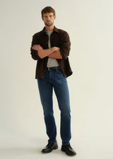 Gage Slim Straight Cashmere Denim Jean - Condor