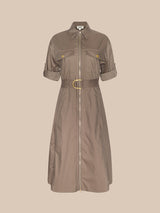 Callen Midi Shirt Dress