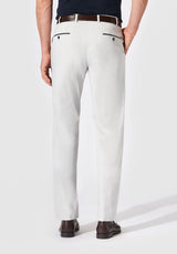Peaker S Supima Sateen Light Chino - Light Grey