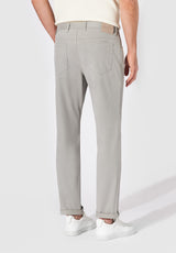 HILTL Dude Essential Cotton 5-Pocket Trouser - Grey
